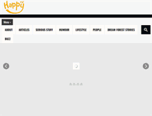 Tablet Screenshot of happy-tv.com